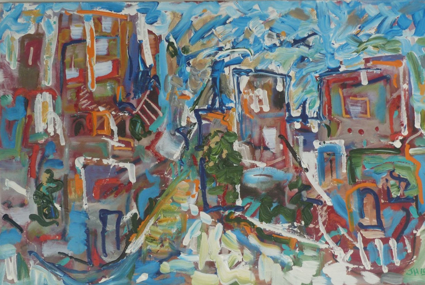 acrylic on canvas