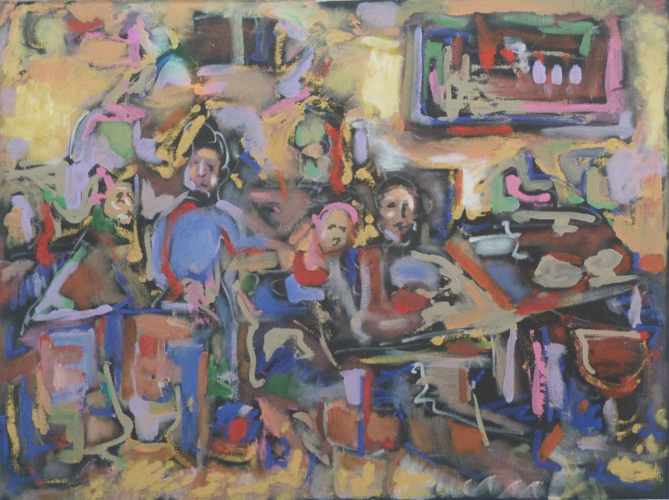 acrylic on canvas