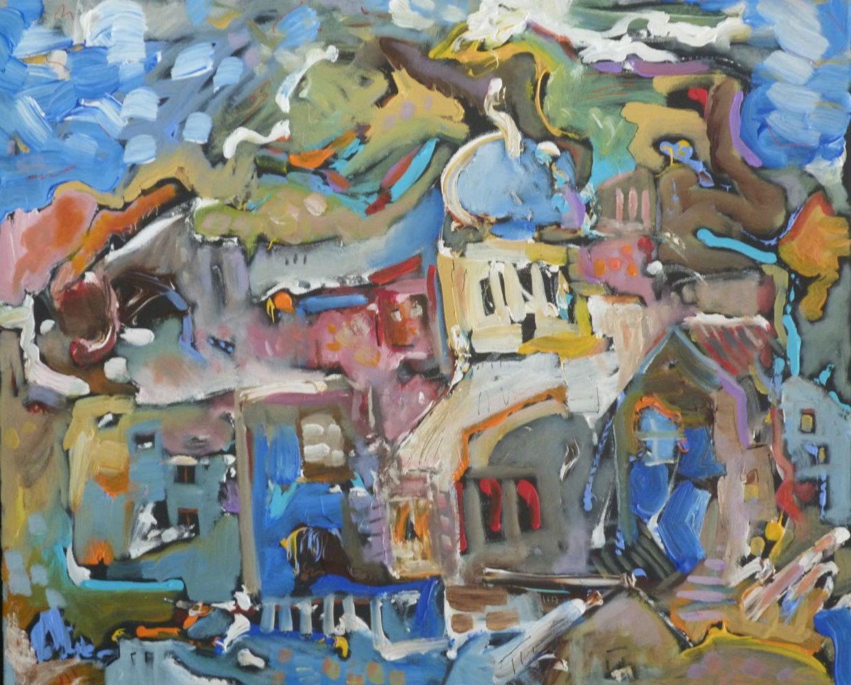acrylic on canvas
