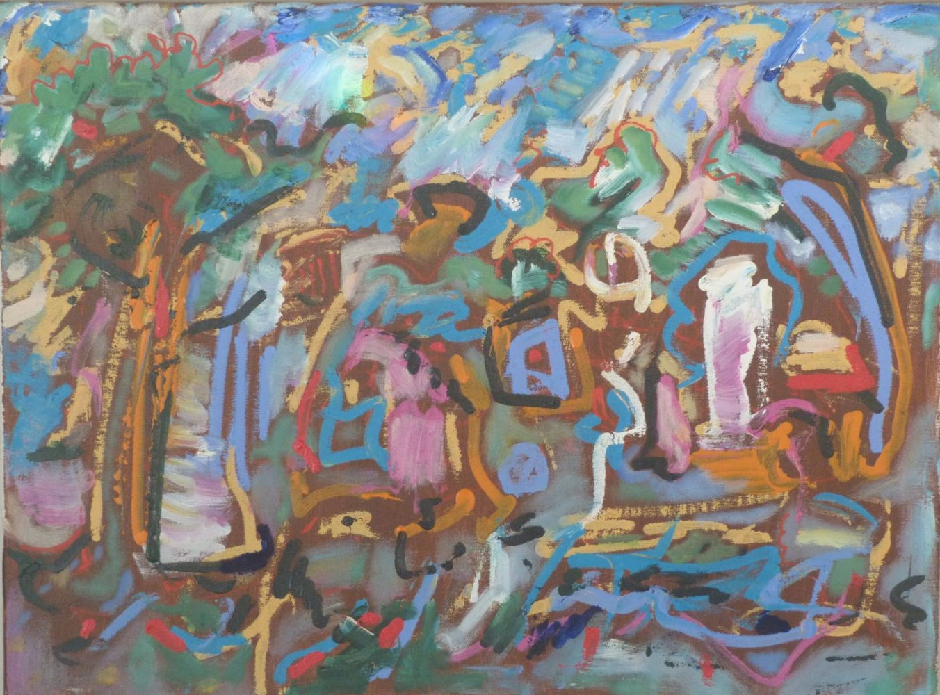 acrylic on canvas