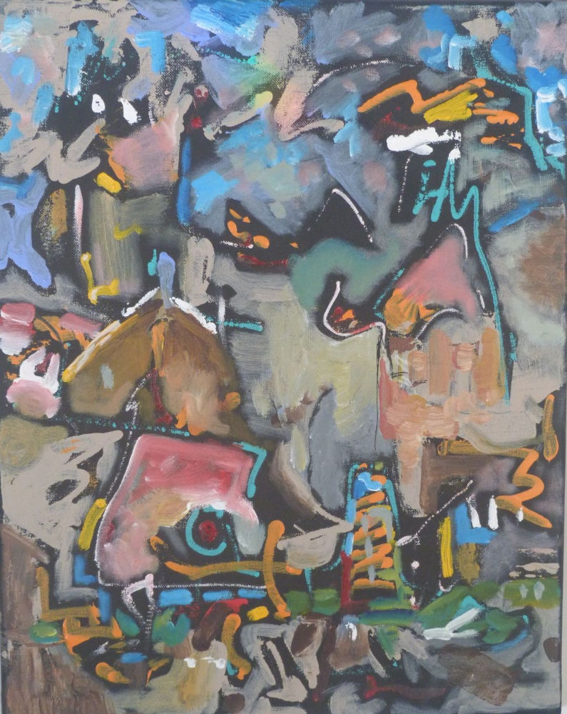 acrylic on canvas